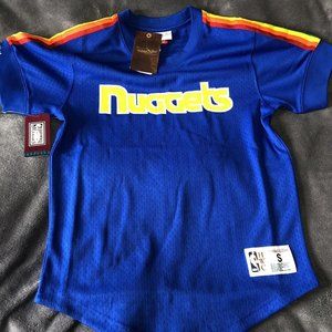 NWT Mitchell and Ness Denver Nuggets Warm Up Sz Small